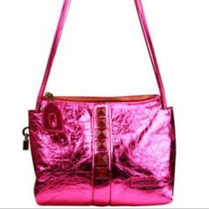 Marc Jacobs Metallic Pink Shoulder Bag